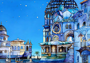 Blue Harbor Digital Art by Eris And AI Blue Harbor Digital Art by Eris And AI