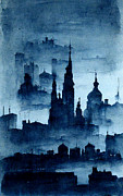 Blue hour Digital Art by Sabantha