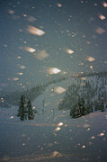 Blue Hour Snow Photograph by Alex Hinson