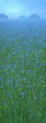 Blue Meadow 1 Painting by Steve Mitchell