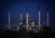 Blue Mosque of Istanbul Photograph by Rebecca Herranen Blue Mosque of Istanbul Photograph by Rebecca Herranen