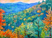 Blue Ridge Autumn Painting by Kendall Kessler
