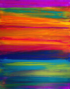 Blue Shoal Sunset 10,043 Painting by Priscilla Batzell Expressionist Art Studio Gallery Blue Shoal Sunset 10,043 Painting by Priscilla Batzell Expressionist Art Studio Gallery