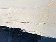 Blue Waters Abstract Painting by Lourry Legarde Blue Waters Abstract Painting by Lourry Legarde