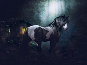 Bluebell Tinker Horse Digital Art by Shanina Conway Bluebell Tinker Horse Digital Art by Shanina Conway