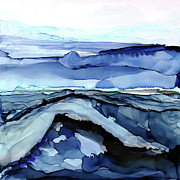 Bluescape 5 Painting by Chris Paschke