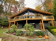 Bluestone Chalet Boone, North Carolina  Photograph by Catherine Ludwig Donleycott