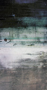 Boardwalk Blues Narrow- Art by Linda Woods Mixed Media by Linda Woods