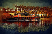 Boat Dock On North Lake Digital Art by Kirt Tisdale Boat Dock On North Lake Digital Art by Kirt Tisdale