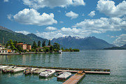 Boat Slips on Lake Como Photograph by Matthew DeGrushe Boat Slips on Lake Como Photograph by Matthew DeGrushe
