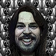 Bob Seger and the silver bullet band parody portrait Digital Art by Christina Fairhead Art and Merch