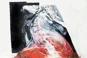 Body Study 42 Painting by Veronica Huacuja