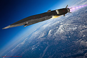 Boeing X-51 Waverider 2 Digital Art by Custom Aviation Art