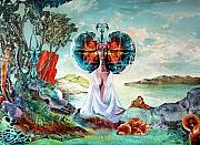 Bogomils Landing Painting by Otto Rapp