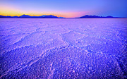 Bonneville Salt Flats Sunset Photograph by Abbie Matthews
