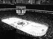 Boston Bruins Black and White Photograph by Juergen Roth