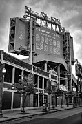 Boston Fenway Park Over Lansdowne Street - Black and White Edition Photograph by Gregory Ballos Boston Fenway Park Over Lansdowne Street - Black and White Edition Photograph by Gregory Ballos