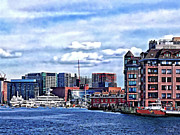 Boston MA - Fire Boat Docked in Boston Inner Harbor Photograph by Susan Savad Boston MA - Fire Boat Docked in Boston Inner Harbor Photograph by Susan Savad