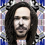 Boston parody portrait Digital Art by Christina Fairhead Art and Merch