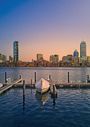 Boston Sunset Photograph by Matthew Adelman