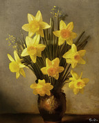 Bouquet of Daffodils Digital Art by Samuel HUYNH