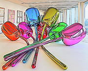 Bouquet Of Tulips Photograph by Elvira Peretsman