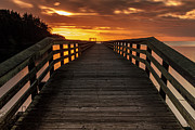 Bowman Bay Pier Photograph by Tony Locke