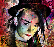 Boy George 3 Digital Art by Mark Ashkenazi