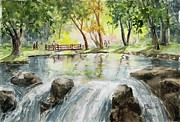 Boyle Park Painting by Sheila Parsons