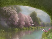 Bridge of Time Digital Art by Call Me Abbie - Abbie Shores