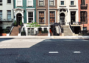 Brownstone buildings Photograph by Kolderal