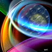 Bubbled Digital Art by Barbelo Creations