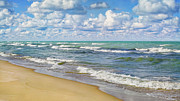 Bubbles Over Lake Michigan Photograph by Kathi Mirto