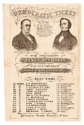 Buchanan Breckinridge 1856 v2 Photograph by Robert Banach