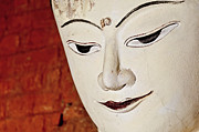 Buddha's face, Myanmar Photograph by Lie Yim Buddha's face, Myanmar Photograph by Lie Yim