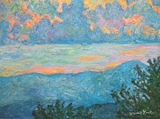 Bull Mountain Painting by Kendall Kessler