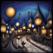 Burtons World #149 Digital Art by Insidious Arts