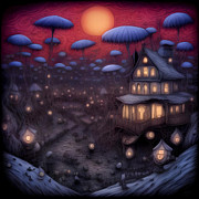 Burtons World #376 Digital Art by Insidious Arts