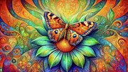 Butterfly Dreams Digital Art by Allen Nice-Webb Butterfly Dreams Digital Art by Allen Nice-Webb