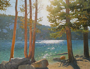 By George Painting by Sharon Weaver