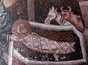 Byzantine Mosaic - Nativity Painting by Granger Byzantine Mosaic - Nativity Painting by Granger
