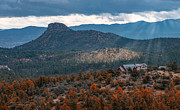 Cabin on Thumb Butte Photograph by Geno