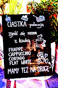 Cafe Stand In Sopot, Poland Photograph by John Siest