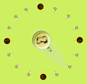 Coffee Sundial  Photograph by Iris Richardson