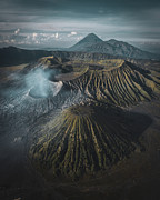 Caldera Of Bromo Mountain Photograph by Bagus Marthayoga