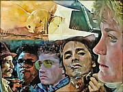 Calderone's Return 1 Painting by Mark Baranowski Calderone's Return 1 Painting by Mark Baranowski