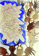 Calibrating Our Antennae Painting by Jennifer Baird