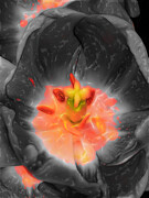 Calling Attention Digital Art by Laura Leatherwood