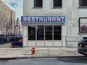 Cameo Appearance, or Restaurant, 2024 by Max Ferguson Painting by Max Ferguson