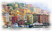 Camogli Painting by Joel Smith Camogli Painting by Joel Smith